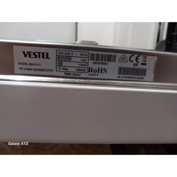 Vestel Çözüm İstiyoruz Makine Çok Kötü Yıkamıyor
