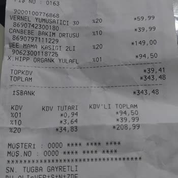 Onur Market Karacabey'de Marketten Alınan Bozuk Bebek Maması Şikayeti