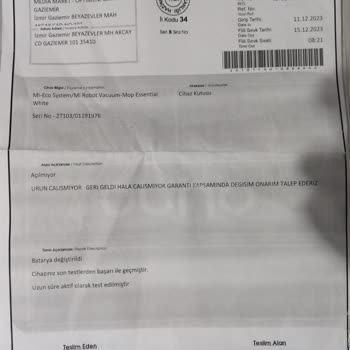 Ouno Service Tekrarlayan Arızalar Ve Servis Hataları İle Başa Çıkamadım!