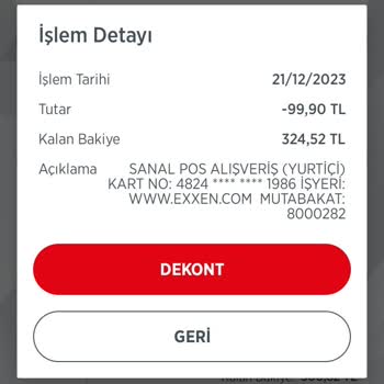 Exxen Paramı Geri Verin