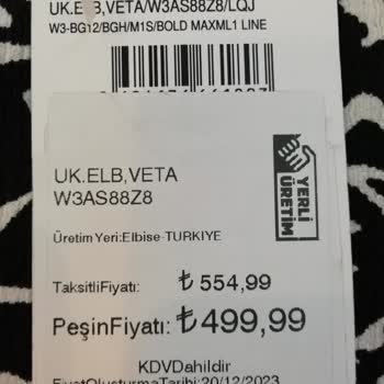 LC Waikiki Etiket Üzerine Etiket