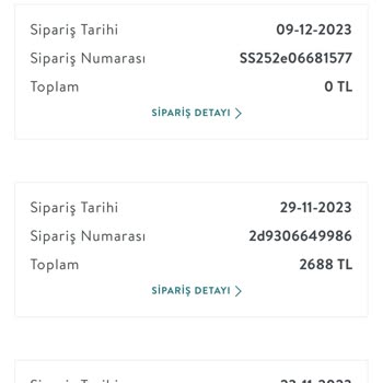 Vivense 1 Aydır Gelmeyen Siparişler