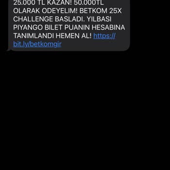 Vodafone Nefret Geldi İstenmeyen Mesajlardan