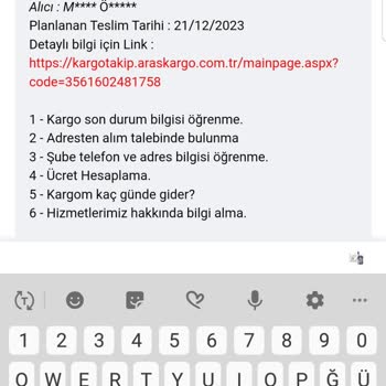 Aras Kargo Sincan Şubesi, Kargo Dağıtım Ve İletişim Problemi