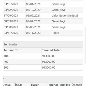 BNP Paribas Cardif Emeklilik Hayat Sigortası Vefat Tazminatı