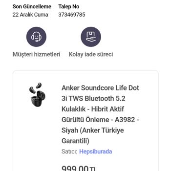 Hepsiburada Satıcısı Kullanılmış Ürün Gönderdi Ve İadeyi Kabul Etmedi