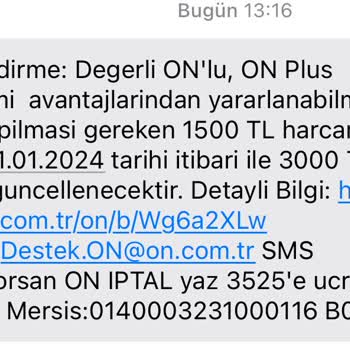 Burgan Bank On Plus Tarifesi