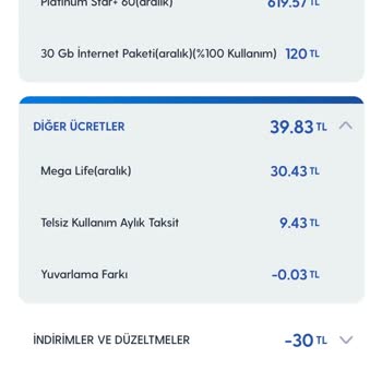 Turkcell Yeni Fatura Mağduriyeti