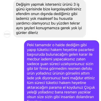 Şehri Moda Butik Defolu Küçük Kalıpta Çocuk Yeleği Yolladı!