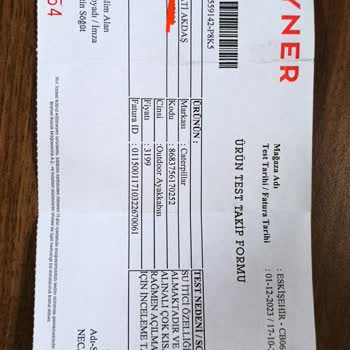 Boyner Caterpillar Ayakkabı Su Alıyor Ve Açılma Var