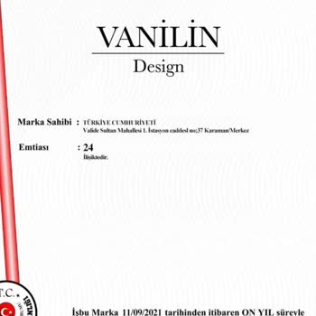 Vanilin Design Sahte Hesap Ödeme Alıp Ürün Yollamıyor