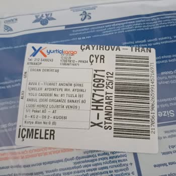 Avva İade Değişim İşgüzarlığı