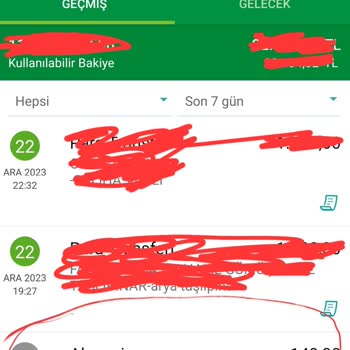 Superprof Hesabımdan Para Çekti