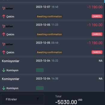 Bnbpro Trade 50 Bin TL Yatırım Sonrası Para Çekme Problemi