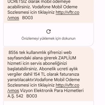 Zaplium İsteğim Dışında Beni Yanıltıcı Reklam Yöntemiyle Abone Yapmış
