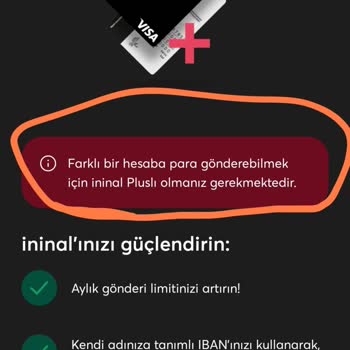 İninal Para Transferi Sorunu