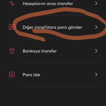 İninal Para Transferi Sorunu