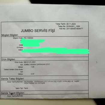 Jumbo Hilltown Maltepe Mağazası Mağduriyeti!