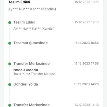Trendyol Express Sipariş Teslim Girilmiş Ama Teslim Almadım Yanlış Teslimat Bilgisi!