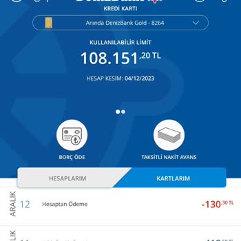 Denizbank Yıllık Üyelik Ücreti