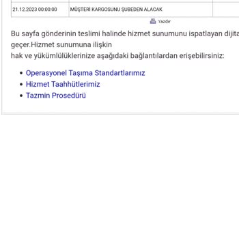 Aras Kargo Çerkezköy GOP Mah Şubesi