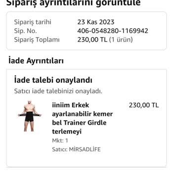 Amazon Para İadesi Sorunu