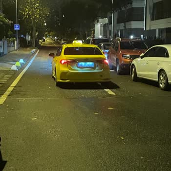 Taksiciler Odası 34TEK66 Plakalı Taksi