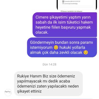 Babynest Dünyası (ipekababy) Bebek Ürünleri Satış Sayfasında Yaşanan İade Problemleri