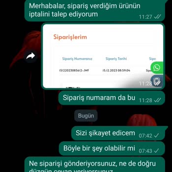 Huriş Butik Ürün Göndermiyor! Geçmiş Olsun
