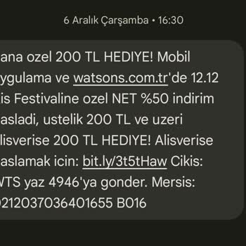 Watsons Müşteri Temsilcisine Ulaşım Sorunu Ve, Eksik Puan Yüklemesi
