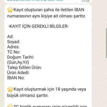 Evde Paketleme İşi Sorumluluk Kabul Etmiyorum