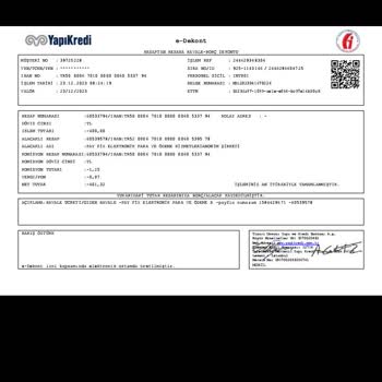 PayFix Hesaba İşlenmeyen Bakiye Hk.