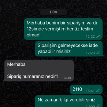 Maison Yanes 7500 TL'lik Sipariş Mağduriyeti