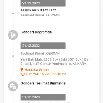 Karaca Home Siparişimin Kayıp Olması