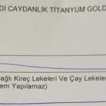 Jumbo Çaydanlık Ürün Garantisizliği