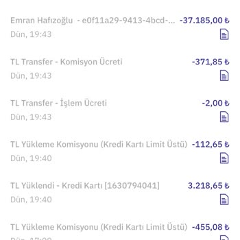 Oldubil Asılsız Çok Yüksek Komisyonlar