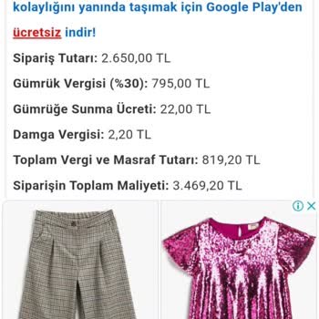 PTT Kargo Fazla Gümrük Vergisi