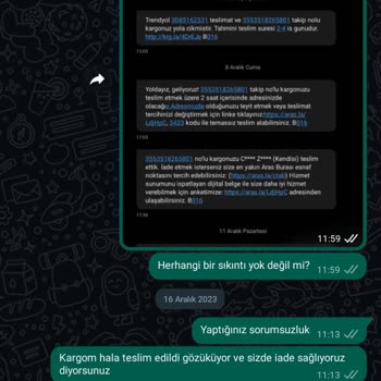 Aras Kargo Şikayetçiyim Kargom Nerede