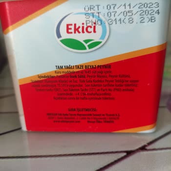 Ekici Peynir Ekici Beyaz Peynir Ekşime