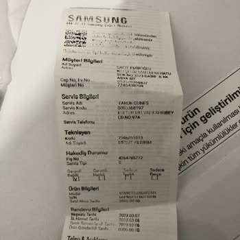 Samsung Çamaşır Makinesi Mağduru