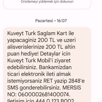 Kuveyt Türk 200 TL Altın Puan