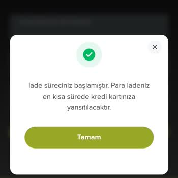 Paribu Cineverse Bilet İadesi Gerçekleşmedi