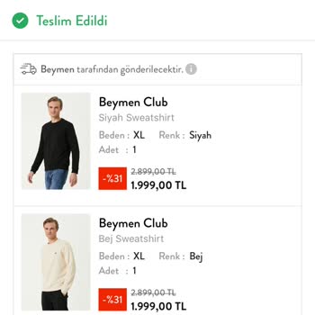 Beymen Com İlgisizliği. Kontrol Etmeden Ürün Gönderiliyor.