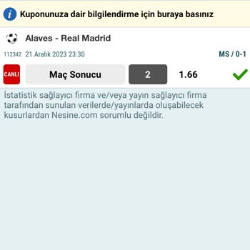 Nesine Tutan Kuponu İptal Etme