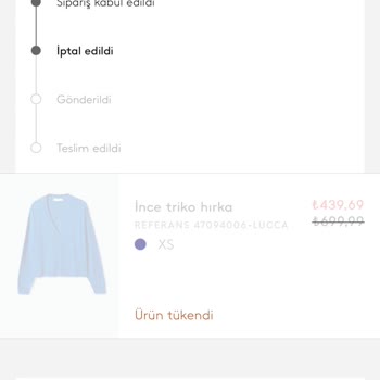 Mango Alışverişinde Yaşanan Sorun