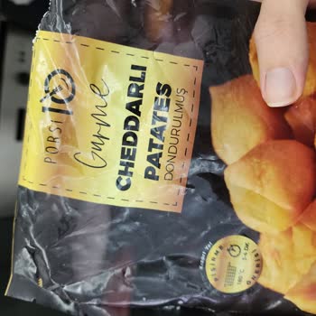 Porsi10 Cheddarlı Patates Topları Felaketi