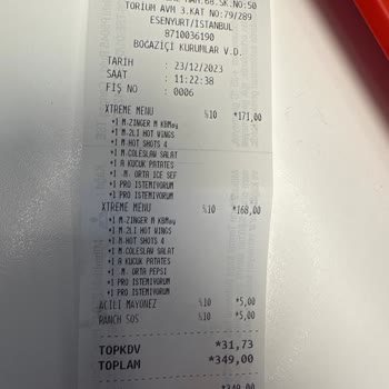 Torium KFC Ekmek Bayat