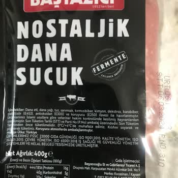 Başyazıcı Sucuk Olarak Ne Olduğu Belirsiz Ürün Satıyor
