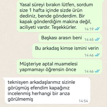 Fissler Fenerci Servis Çalışmıyor Hakaret Ediyor