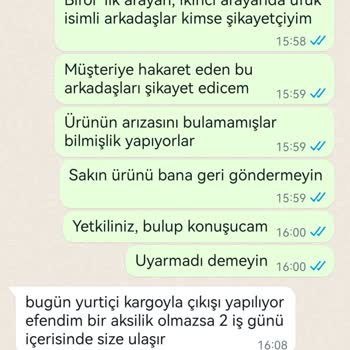 Fissler Fenerci Servis Çalışmıyor Hakaret Ediyor